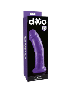 DILLIO DILDO CON VENTOSA 2032 CM LILA 2