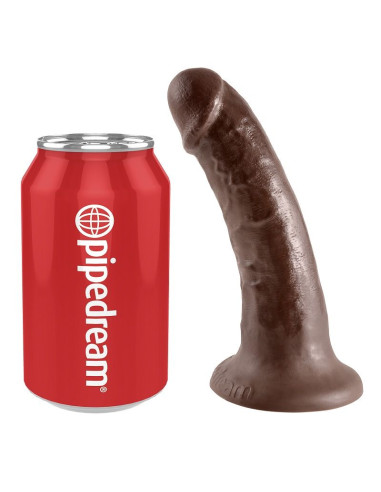 KING COCK 6 PENE MARRON 152 CM