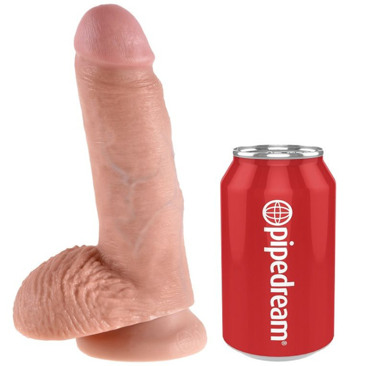 KING COCK 7 PENE REALISTICO NATURAL 178 CM