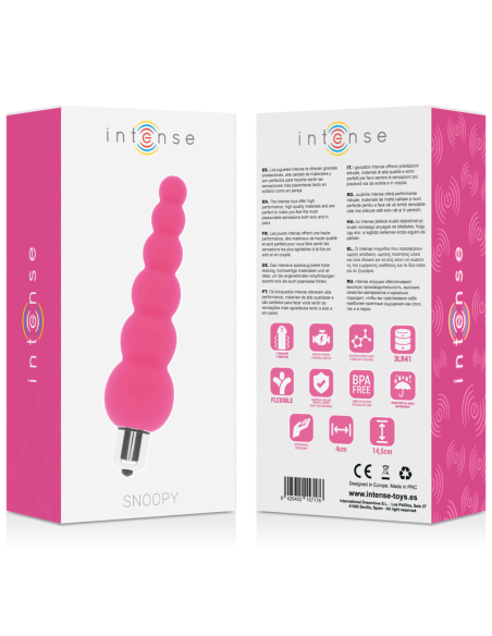 INTENSE SNOOPY 7 SPEEDS SILICONE ROSA INTENSO INTENSE SNOOPY 7 SPEEDS SILICONE ROSA INTENSO