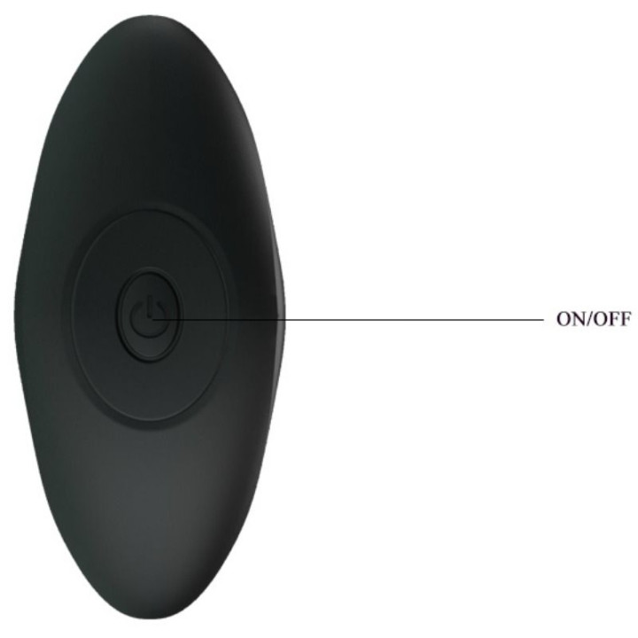 PRETTY LOVE VIBRADOR ANAL NEGRO