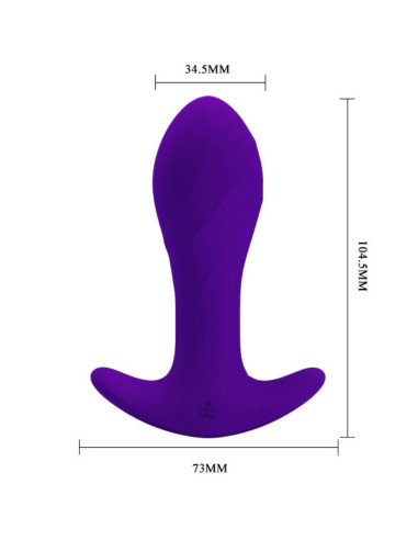 PRETTY LOVE VIBRADOR ANAL LILA