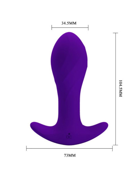 PRETTY LOVE VIBRADOR ANAL LILA PRETTY LOVE VIBRADOR ANAL LILA