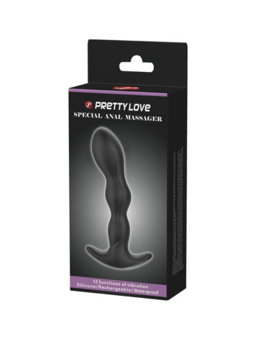 PRETTY LOVE MASAJEADOR ANAL 12 MODOS VIBRACION