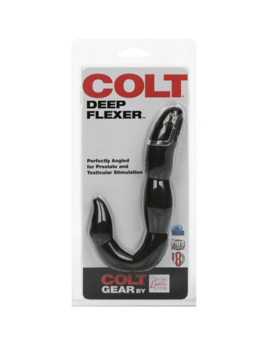 CALEXOTICS COLT DEEP VIBRADOR ANAL FLEXIBLE NEGRO
