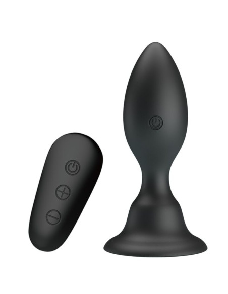 MR PLAY PLUG ANAL CON VIBRACION NEGRO CONTROL REMOTO MR PLAY PLUG ANAL CON VIBRACION NEGRO CONTROL REMOTO