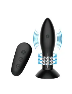 MR PLAY PLUG CON BOLAS ROTADORAS NEGRO CONTROL REMOTO 2