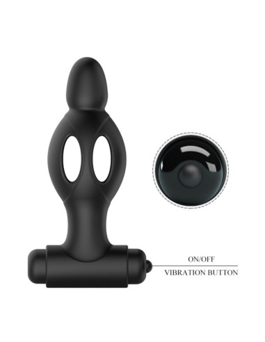 MR PLAY PLUG ANAL DE SILICONA CON VIBRACION