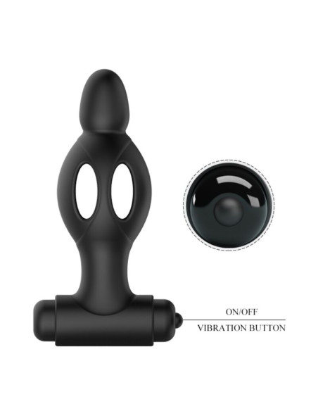 MR PLAY PLUG ANAL DE SILICONA CON VIBRACION MR PLAY PLUG ANAL DE SILICONA CON VIBRACION