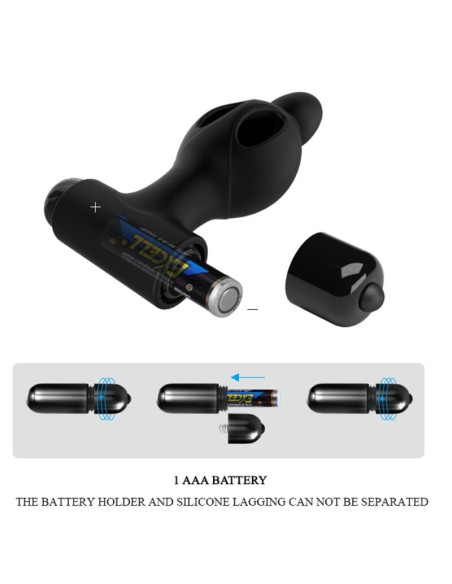 MR PLAY PLUG ANAL DE SILICONA CON VIBRACION MR PLAY PLUG ANAL DE SILICONA CON VIBRACION