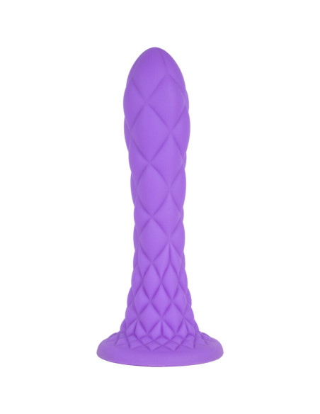 SILEXD DREAMY DILDO FANTASY SILICONA LIQUIDA TERMOREACTIVO VIOLETA 185 CM