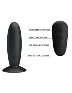MR PLAY PLUG ANAL CON VIBRACION NEGRO CONTROL REMOTO 2