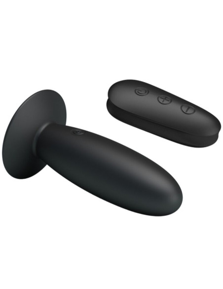 MR PLAY PLUG ANAL CON VIBRACION NEGRO CONTROL REMOTO MR PLAY PLUG ANAL CON VIBRACION NEGRO CONTROL REMOTO