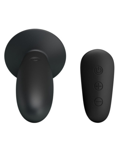 MR PLAY PLUG ANAL CON VIBRACION NEGRO CONTROL REMOTO