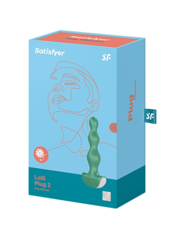 SATISFYER LOLLI PLUG 2 PLUG VIBRATOR GRIS