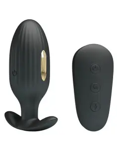PRETTY LOVE KELLY PLUG ANAL VIBRADOR RECARGABLE NEGRO 2