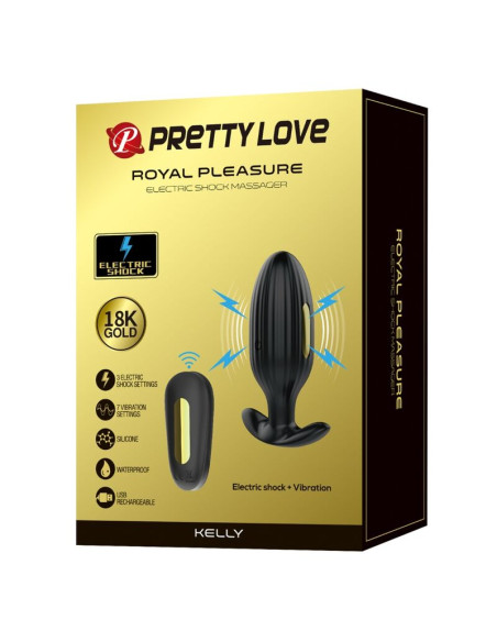 PRETTY LOVE KELLY PLUG ANAL VIBRADOR RECARGABLE NEGRO PRETTY LOVE KELLY PLUG ANAL VIBRADOR RECARGABLE NEGRO
