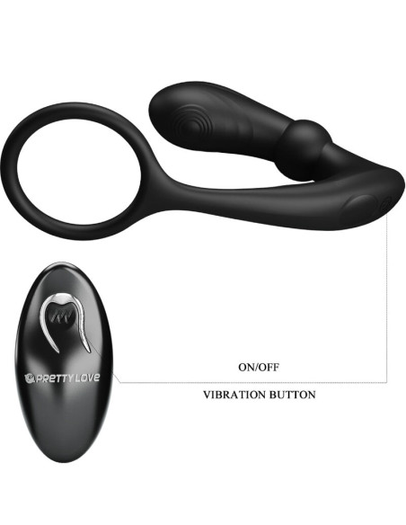 PRETTY LOVE WARREN ANILLO VIBRADOR ANAL NEGRO PRETTY LOVE WARREN ANILLO VIBRADOR ANAL NEGRO