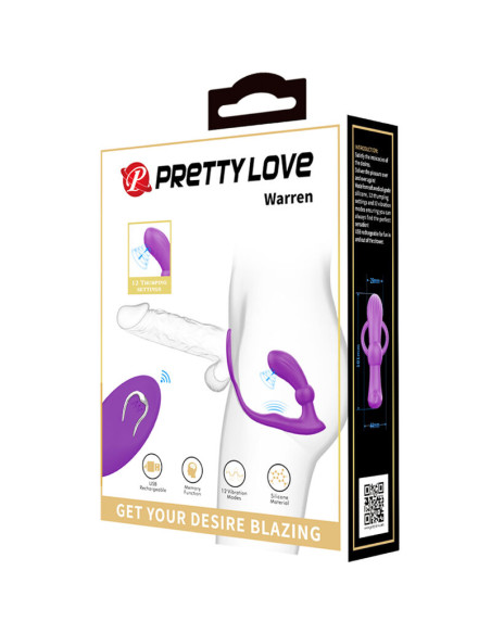 PRETTY LOVE WARREN ANILLO VIBRADOR ANAL VIOLETA PRETTY LOVE WARREN ANILLO VIBRADOR ANAL VIOLETA