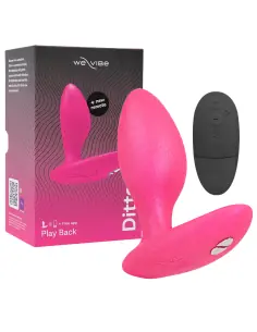 WE VIBE DITTO PLUG ANAL VIBRADOR ROSA