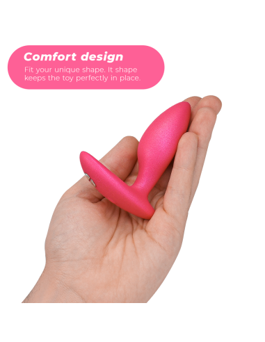 WE VIBE DITTO PLUG ANAL VIBRADOR ROSA