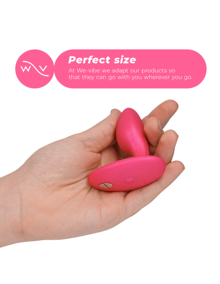 WE VIBE DITTO PLUG ANAL VIBRADOR ROSA WE VIBE DITTO PLUG ANAL VIBRADOR ROSA