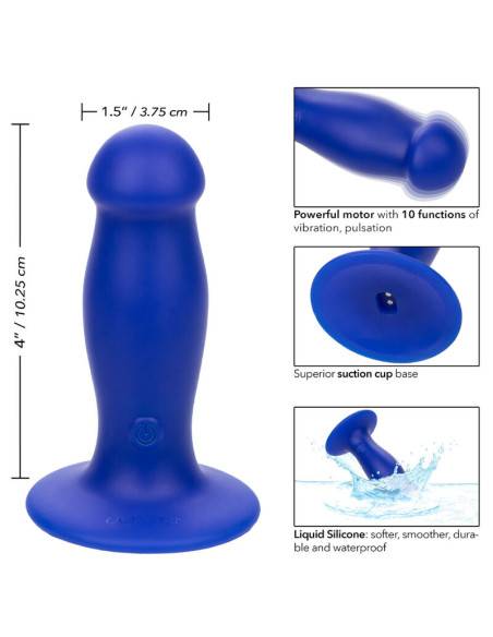 CALEXOTICS ADMIRAL FIRST MATE PLUG ANAL VIBRADOR AZUL CALEXOTICS ADMIRAL FIRST MATE PLUG ANAL VIBRADOR AZUL