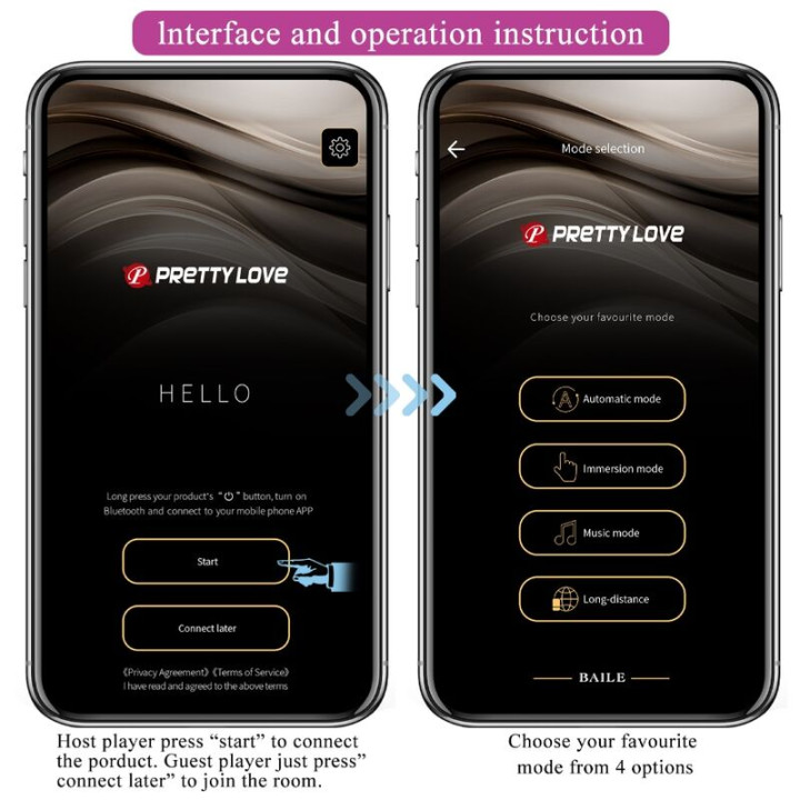 PRETTY LOVE JEFFERSON PLUG ANAL CONTROLADO POR APP LILA