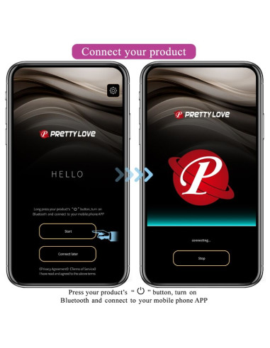 PRETTY LOVE JEFFERSON PLUG ANAL CONTROLADO POR APP LILA