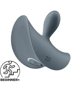 SATISFYER BOOTY ABSOLUTE BEGINNERS 2 PLUG ANAL VIBRADOR UNISEX NEGRO
