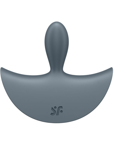 SATISFYER BOOTY ABSOLUTE BEGINNERS 2 PLUG ANAL VIBRADOR UNISEX NEGRO