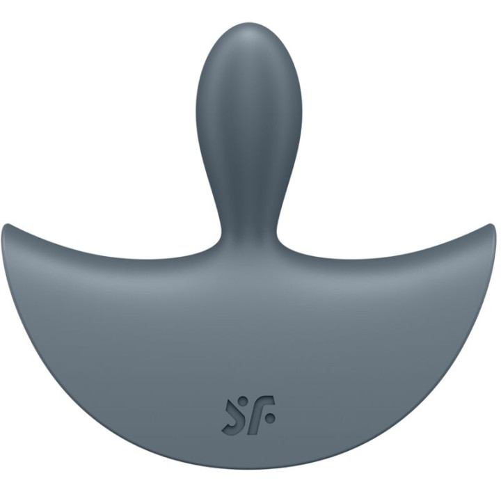 SATISFYER BOOTY ABSOLUTE BEGINNERS 2 PLUG ANAL VIBRADOR UNISEX NEGRO