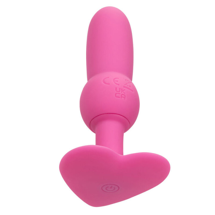 CALEXOTICS FIRST TIME PLUG ANAL CON CUENCAS 10 VIBRACIONES ROSA
