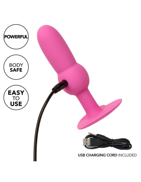CALEXOTICS FIRST TIME PLUG ANAL CON CUENCAS 10 VIBRACIONES ROSA CALEXOTICS FIRST TIME PLUG ANAL CON CUENCAS 10 VIBRACIONES ROSA