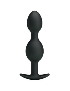 PRETTY LOVE BOLAS ANALES SILICONA 125 CM NEGRO
