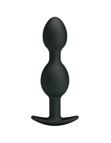 PRETTY LOVE BOLAS ANALES SILICONA 125 CM NEGRO