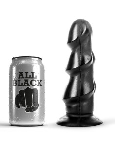 ALL BLACK DILDO 17 CM
