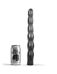 ALL BLACK ANAL DILDO 32 CM