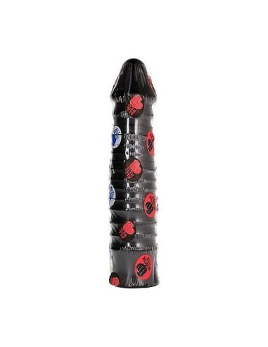 ALL BLACK DILDO 26 CM