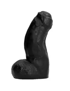 ALL BLACK REALISTIC DONG NEGRO 17 CM 2