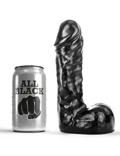 ALL BLACK DONG 19 CM