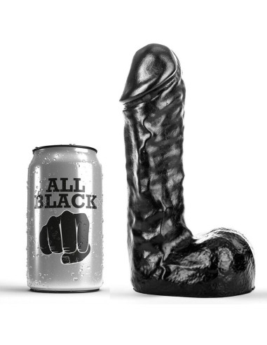 ALL BLACK DONG 19 CM