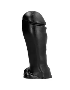 ALL BLACK DONG 22 CM PUNTA ANCHA 2