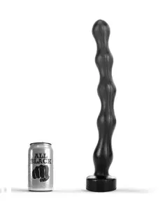 ALL BLACK ANAL BEADS 415 CM
