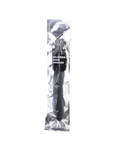 ALL BLACK RIDGED DUCHA ANAL SILICONA 27 CM
