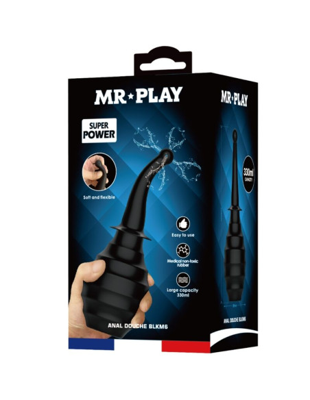 MR PLAY DUCHA ANAL BLKM6 SUPER POWER NEGRO