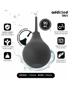 ADDICTED TOYS LIMPIADOR ANAL DE VIAJE TALLA S 90 ML 2