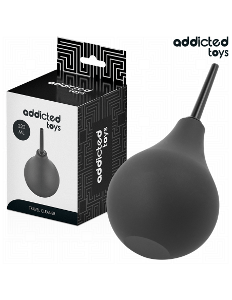 ADDICTED TOYS LIMPIADOR ANAL DE VIAJE TALLA L 220 ML ADDICTED TOYS LIMPIADOR ANAL DE VIAJE TALLA L 220 ML