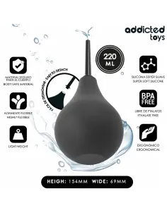 ADDICTED TOYS LIMPIADOR ANAL DE VIAJE TALLA L 220 ML 2