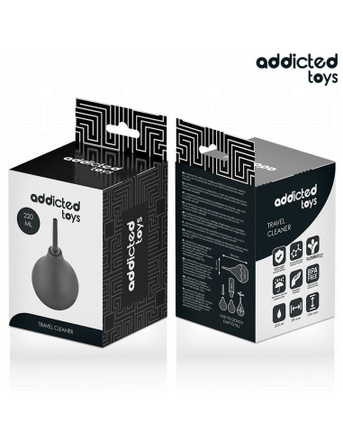 ADDICTED TOYS LIMPIADOR ANAL DE VIAJE TALLA L 220 ML